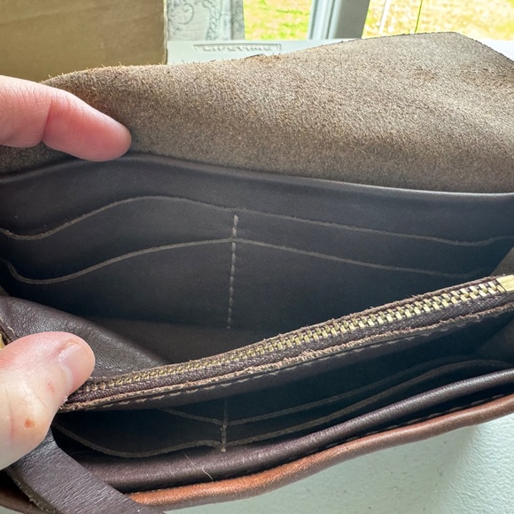 Orox Leather Co. Merces Clutch Wallet, Brown - Picture 5 of 7